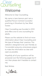 Mobile Screenshot of clearcounselling.com